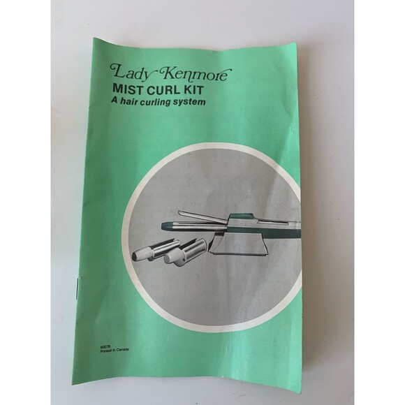 Vintage Lady Kenmore Mist Curl Kit in Original Box - Picture 4 of 4